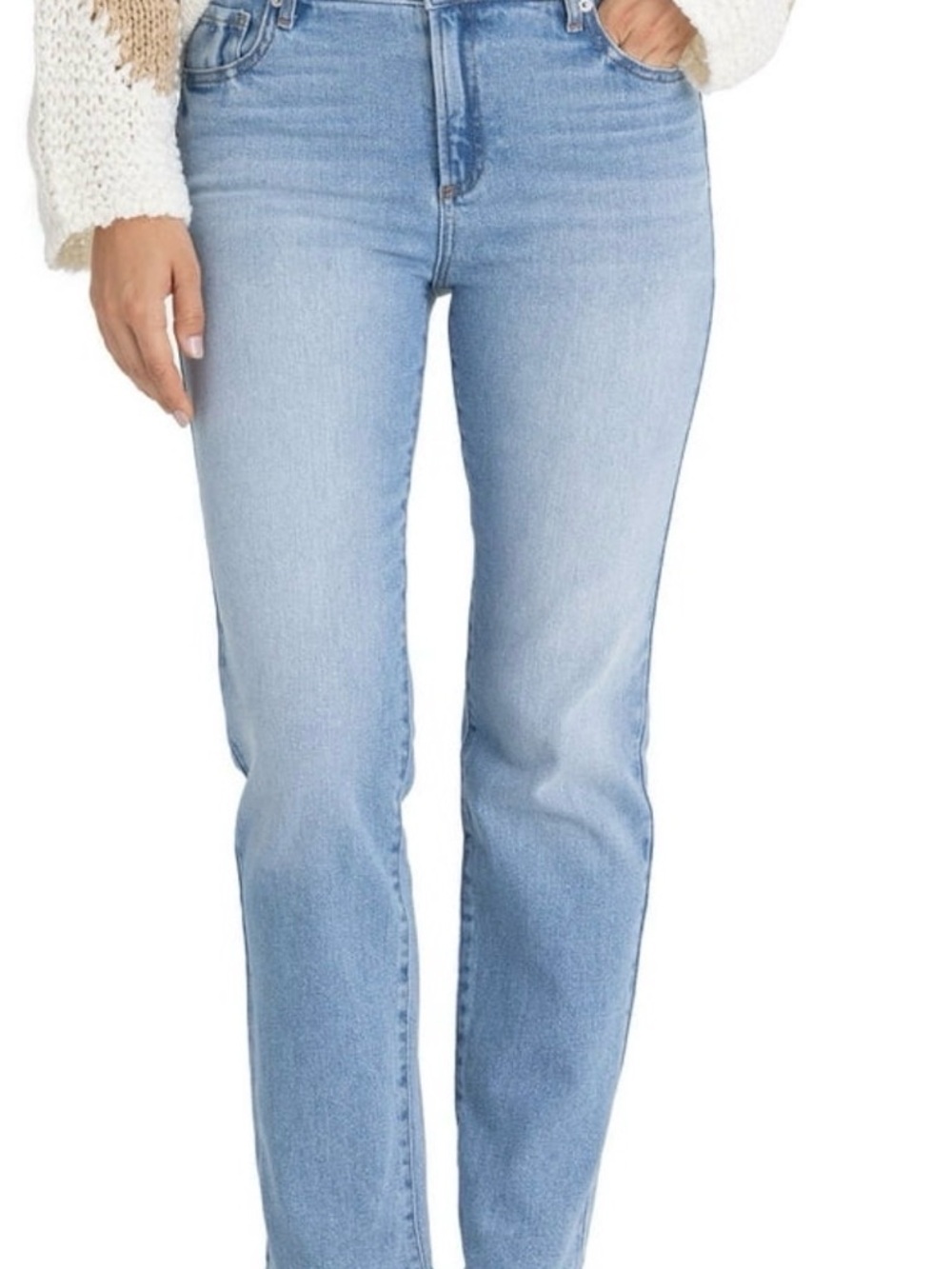 Jordache Light Blue Straight-Leg Women's Jeans